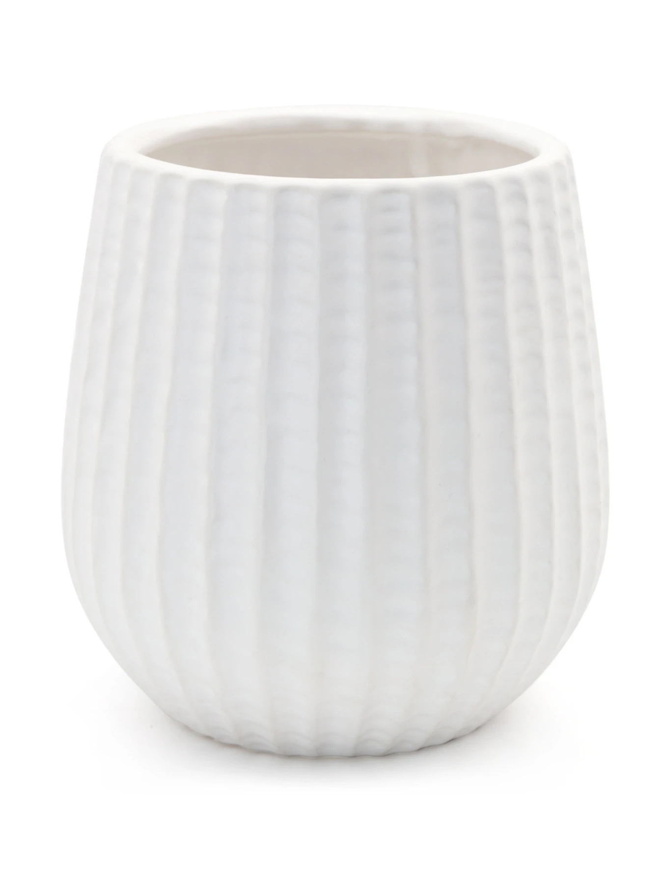 Горшок-кашпо для растений белый MBM HOME модель DH-FLOWERS-25 M WHITE Горшок-кашпо для растений белый MBM HOME модель DH-FLOWERS-25 M WHITE Фото