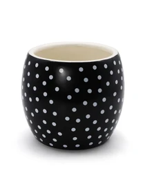 Горщик-кашпо для рослин чорний MBM HOME модель DH-FLOWERS-27 BLACK Фото