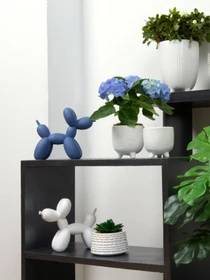 Статуэтка "Собака из шарика" синяя MBM HOME модель DH-ST-06 DARK BLUE Фото
