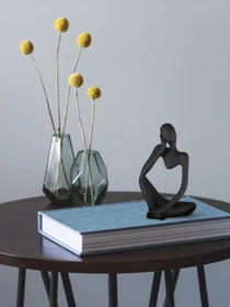Статуэтка "Мыслитель" черная MBM HOME модель DH-ST-16-1 BLACK Фото