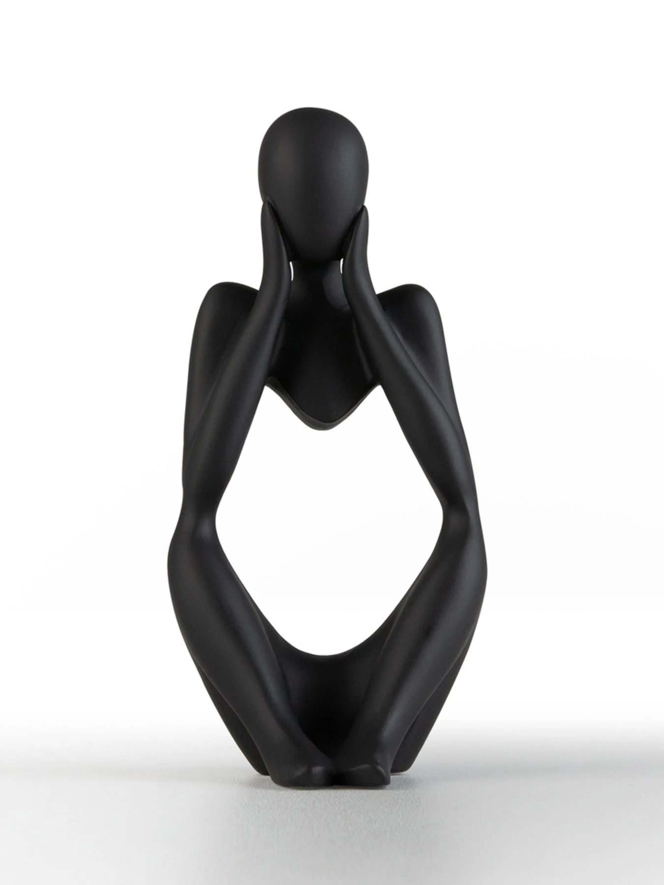 Статуэтка "Мыслитель" черная MBM HOME модель DH-ST-16-2 BLACK Фото