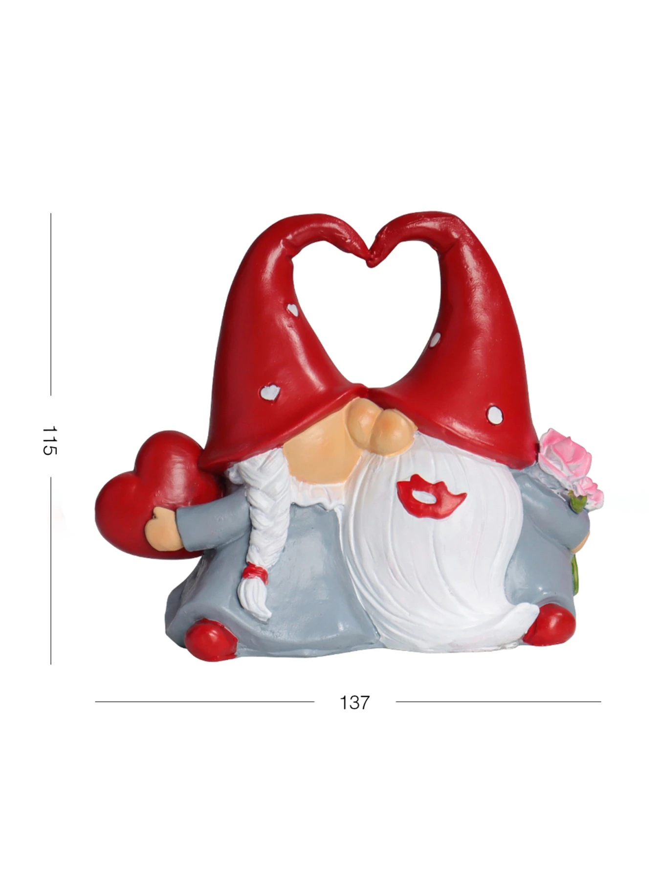 Статуэтка "Гномы с сердцем" MBM HOME модель DH-ST-18 COLOR Статуэтка "Гномы с сердцем" MBM HOME модель DH-ST-18 COLOR Фото