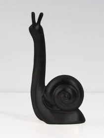 Статуэтка "Улитка" черная MBM HOME модель DH-ST-24 BLACK Фото