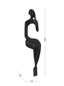 Статуэтка "Человек мыслит" черная MBM HOME модель DH-ST-27 BLACK Фото
