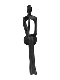 Статуэтка "Человек с мечтой" черная MBM HOME модель DH-ST-28 BLACK Фото