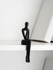 Статуетка "Людина з мрією" чорна MBM HOME модель DH-ST-28 BLACK Фото