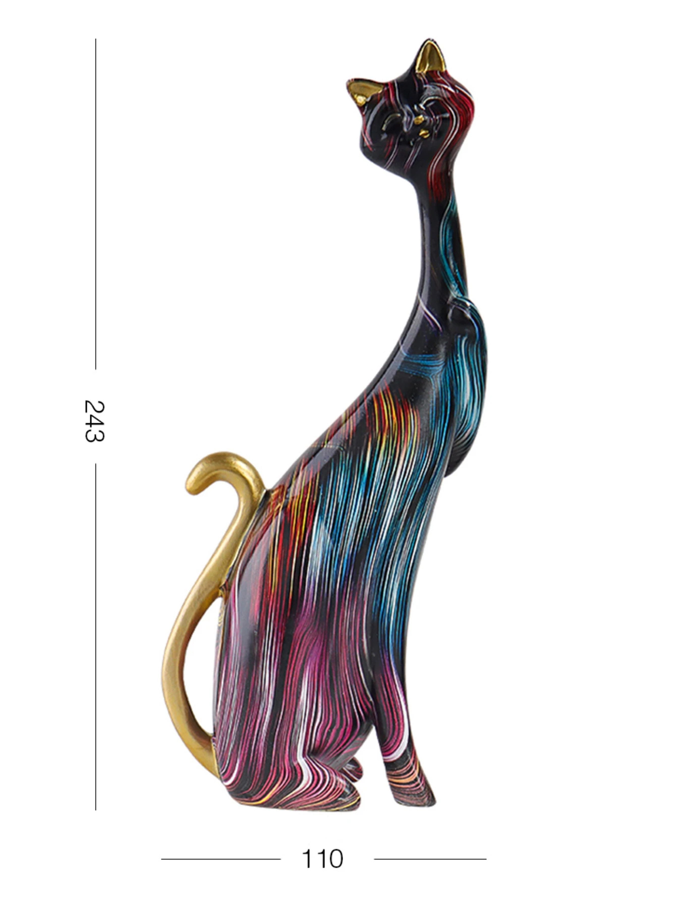Статуэтка "Кошка" MBM HOME модель DH-ST-21 COLOR Статуэтка "Кошка" MBM HOME модель DH-ST-21 COLOR Фото