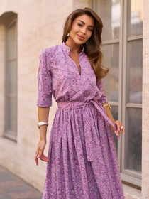 Сукні ISSA Plus модель 15268_мультиколор Фото