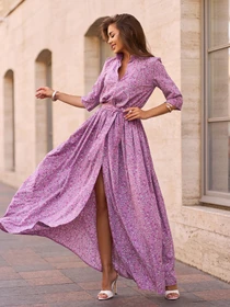 Сукні ISSA Plus модель 15268_мультиколор Фото