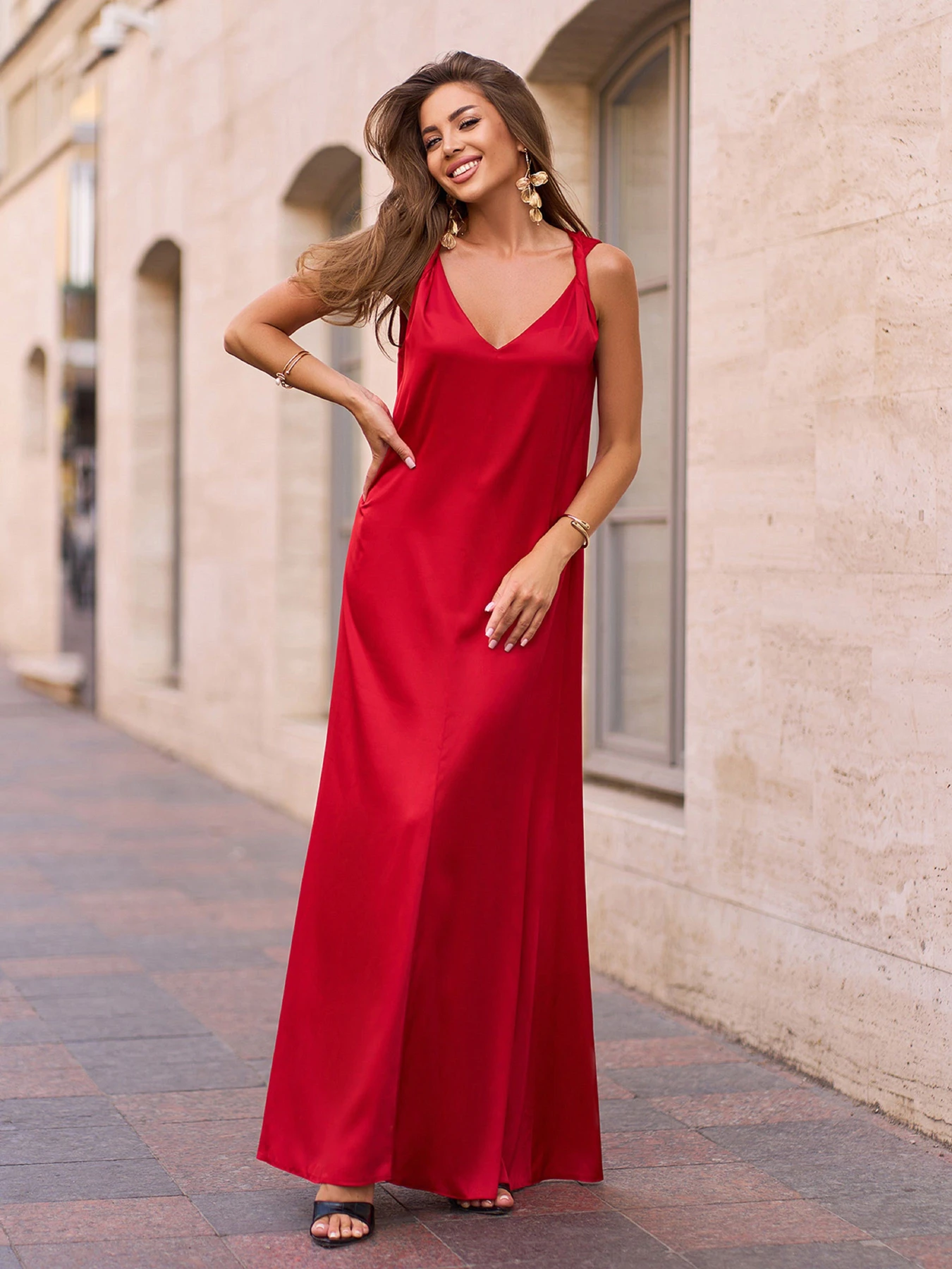Платья ISSA Plus модель 15270_красный Фото