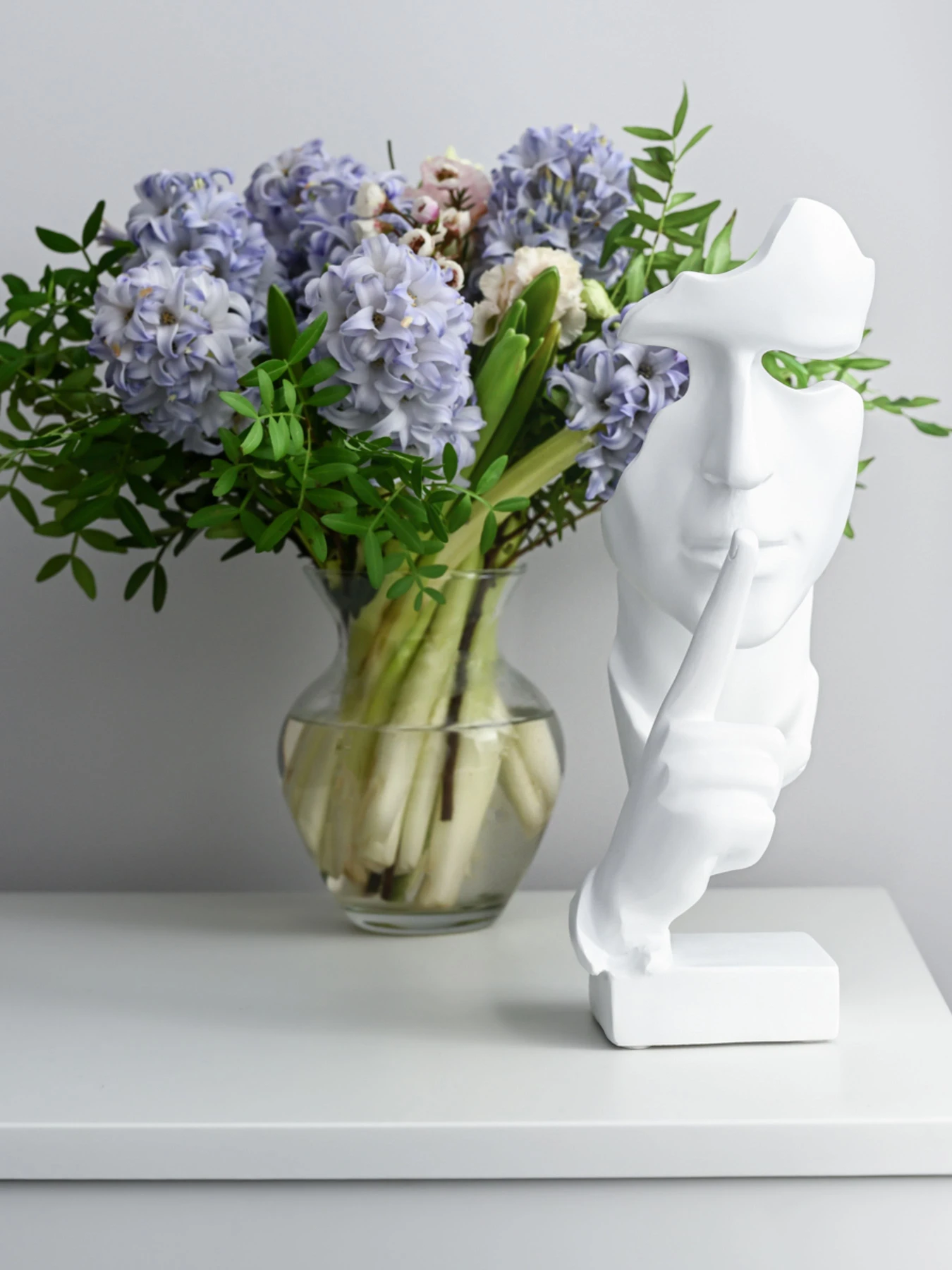 Статуэтка "Лицо" MBM HOME модель DH-ST-05 WHITE Фото