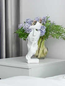 Статуэтка "Лицо" MBM HOME модель DH-ST-05 WHITE Фото