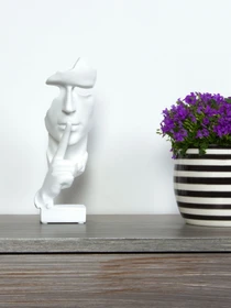 Статуэтка "Лицо" MBM HOME модель DH-ST-05 WHITE Фото