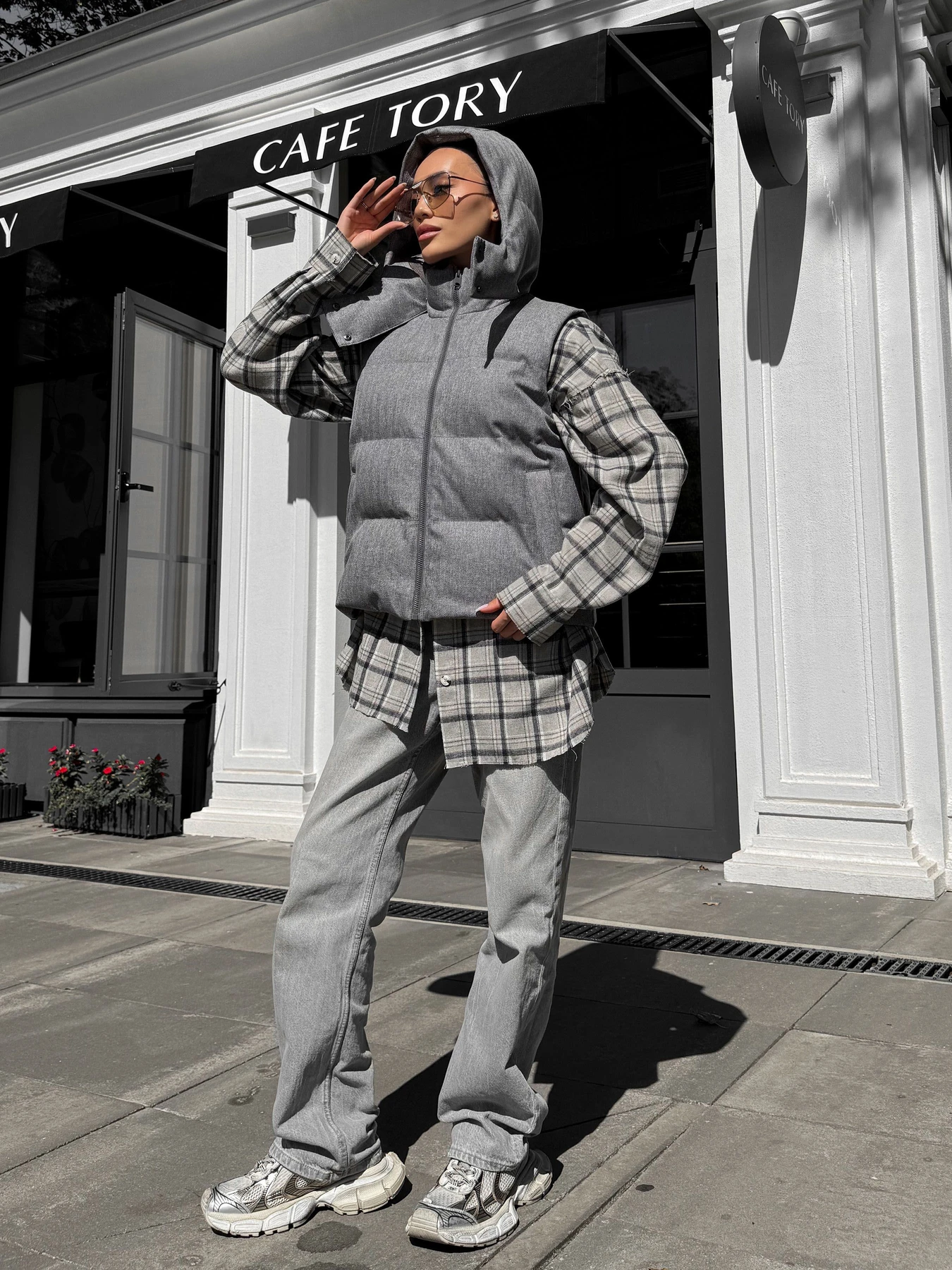 Куртки та дублянки Jadone Fashion модель Zhylet_Ark_siryy Фото