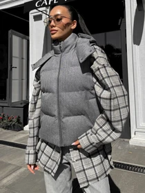 Куртки та дублянки Jadone Fashion модель Zhylet_Ark_siryy Фото