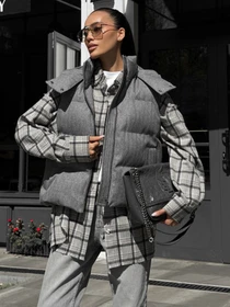 Куртки та дублянки Jadone Fashion модель Zhylet_Ark_siryy Фото