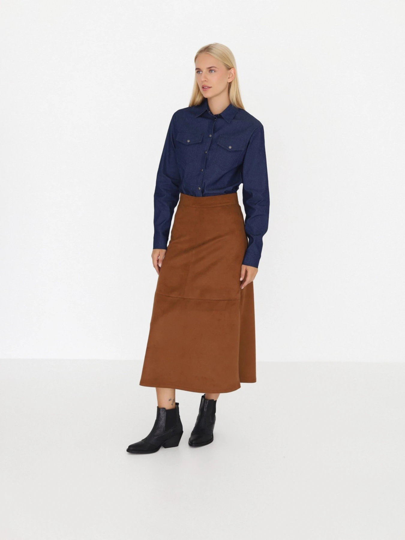 Юбки Lilove модель 370 Юбки Lilove модель 370 Фото