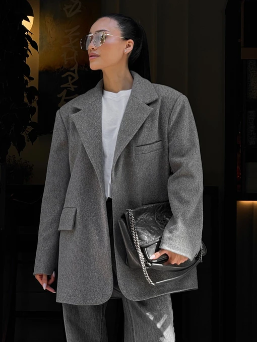Пальта та плащі Jadone Fashion модель Palto_Elva_sire Фото