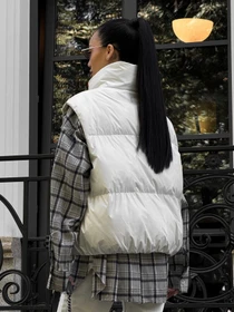 Куртки та дублянки Jadone Fashion модель Zhylet_Hat_moloko Фото
