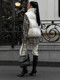 Куртки та дублянки Jadone Fashion модель Zhylet_Hat_moloko Фото