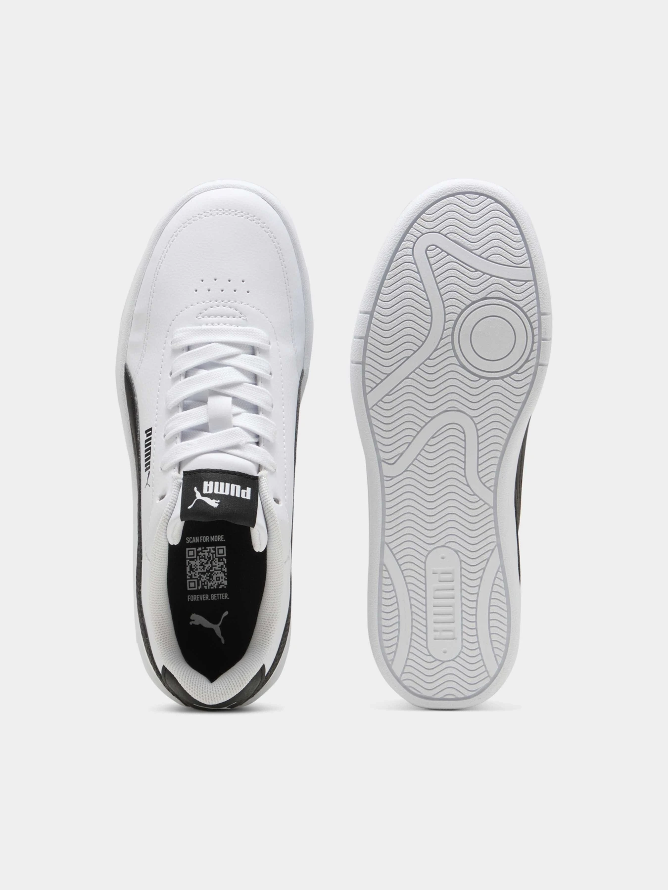 Кеды PUMA Court Classic Clean Jr модель 403750 Фото