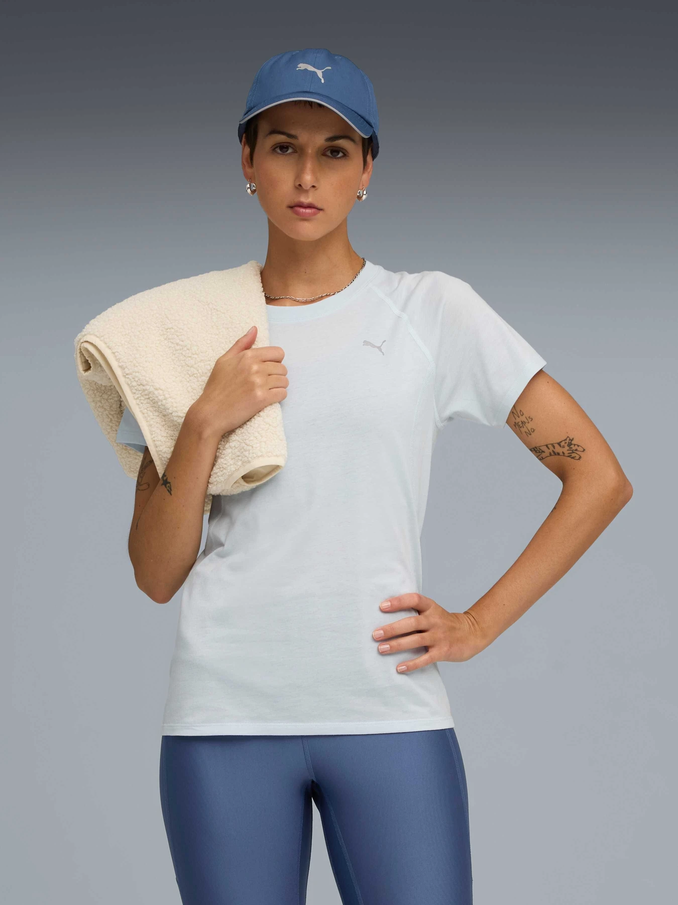 Футболки і поло PUMA Run Velocity Tee Tri-blend модель 526580 Фото