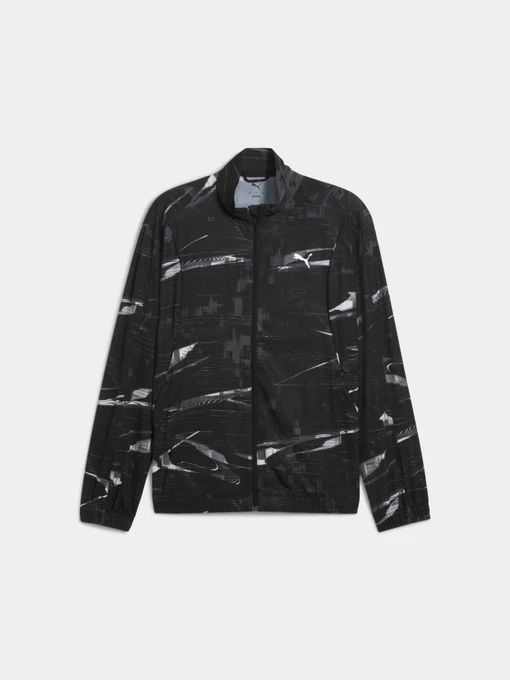 Худі та світшоти PUMA M Run Velocity Aop Jacket модель 527850 Фото