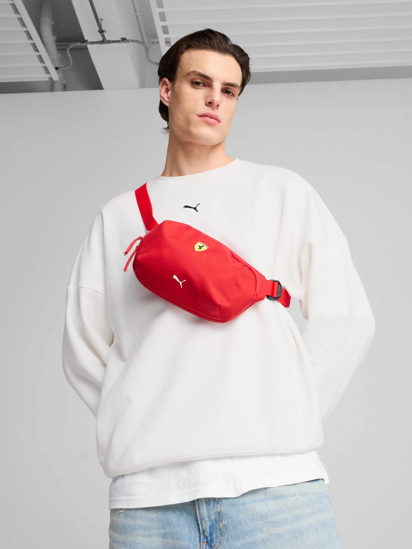 Сумки PUMA Ferrari Race Waist Bag модель 091261 Сумки PUMA Ferrari Race Waist Bag модель 091261 Фото