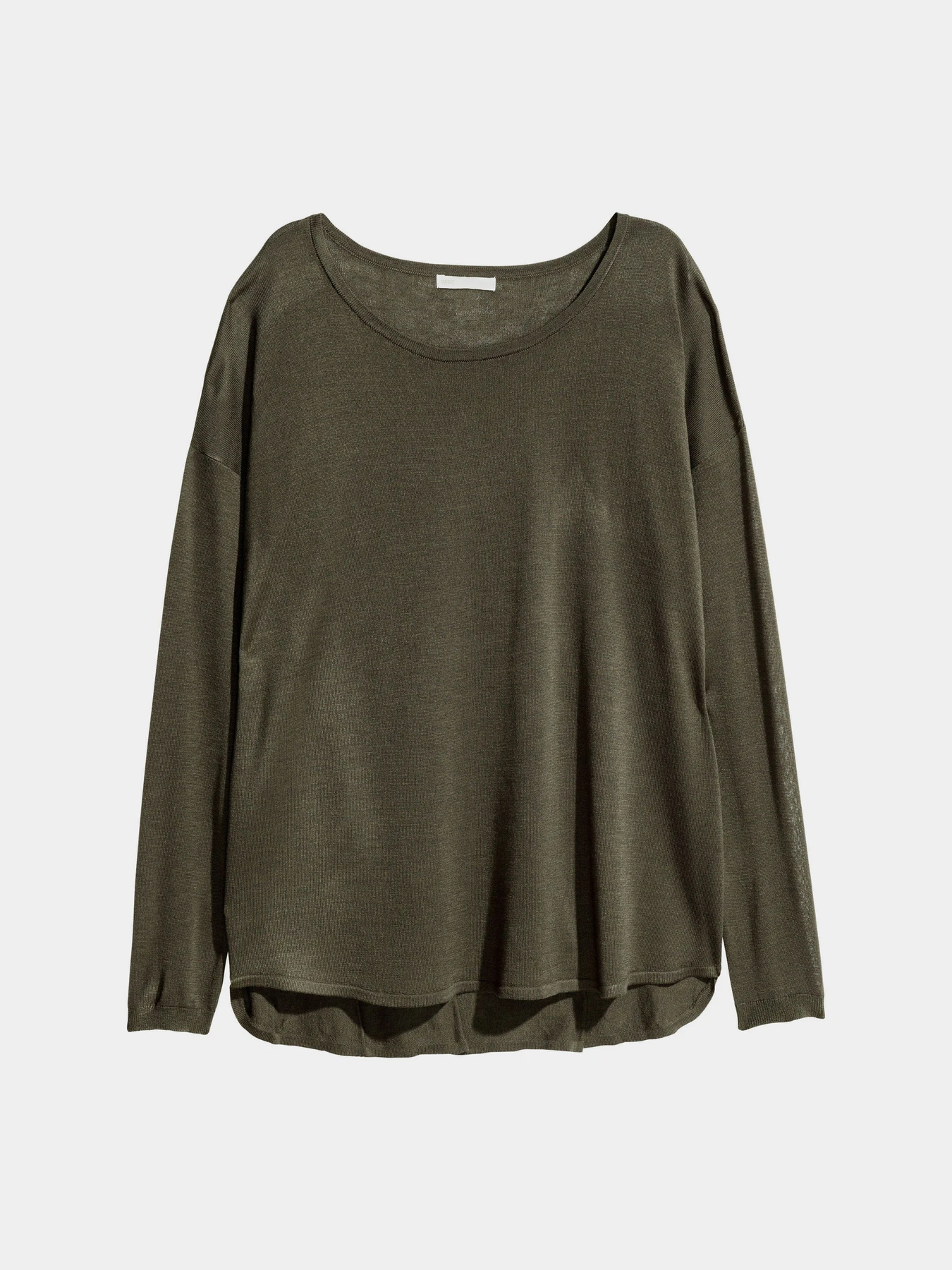Худі та світшоти H&M модель 3635054RP3_темно-зеленый Фото