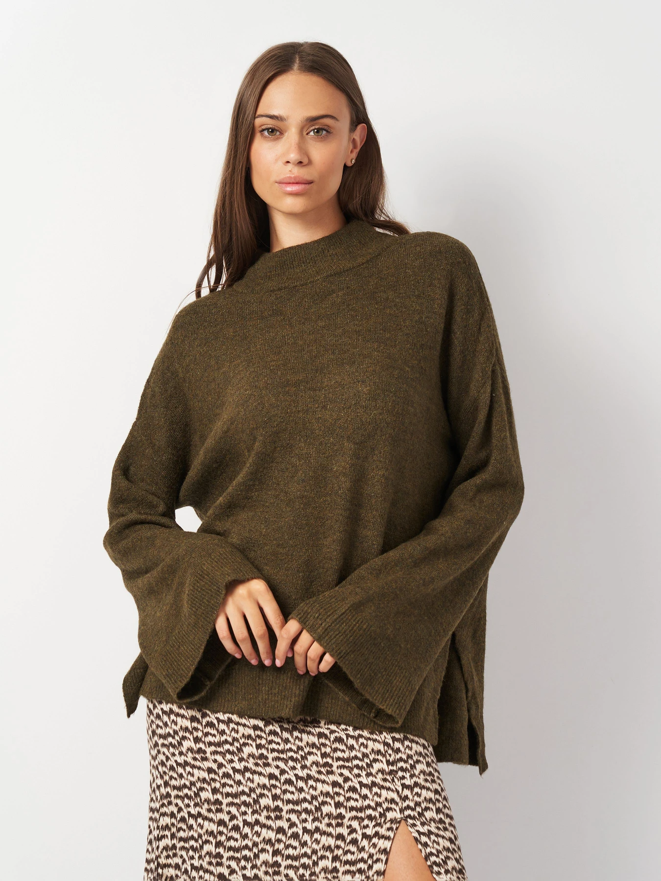 Худі та світшоти H&M модель 2001121ral_Хаки Фото