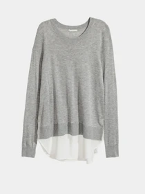 Худі та світшоти H&M модель 5152430arl_Светло-серый Фото