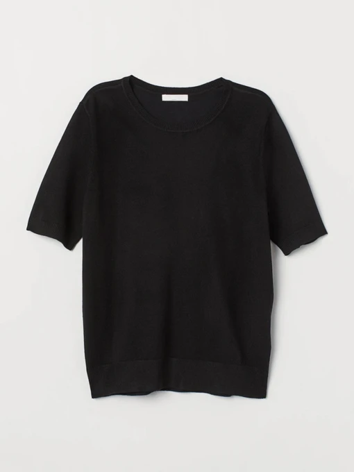 Футболки и поло H&M модель 1130010wer_Черный Фото