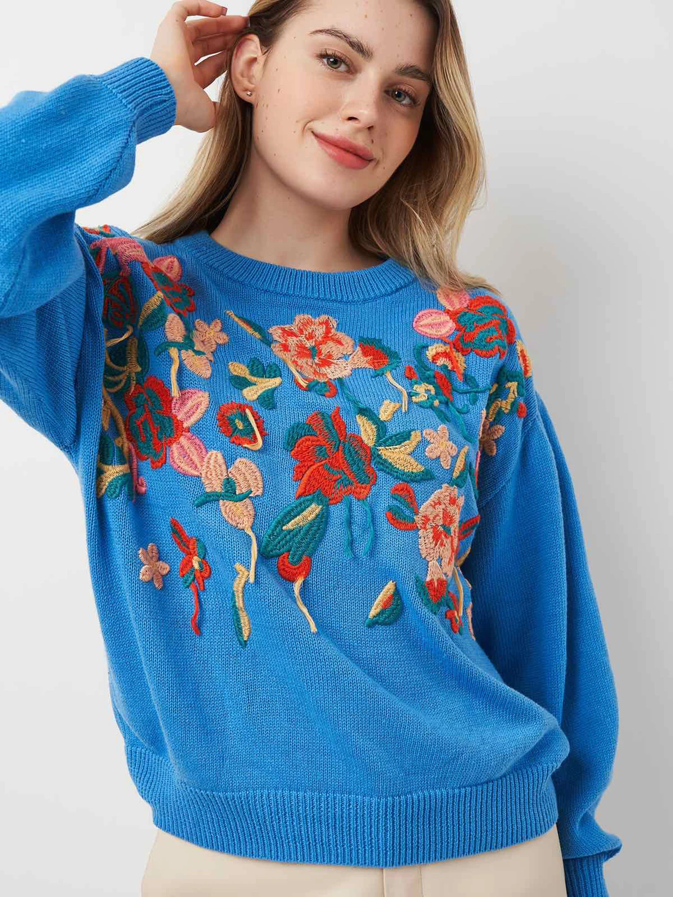 Худі та світшоти H&M модель 2001053ral_Светло-синий Фото