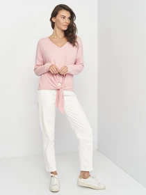 Худі та світшоти H&M модель 5112350abr_Светло-розовый Фото