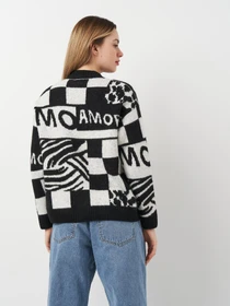 Худі та світшоти H&M модель 2001028ral_Черно-белый Фото