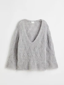 Худі та світшоти H&M модель 1106085arl_Светло-серый Фото