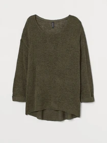 Худі та світшоти H&M модель 8577782wer_Хаки Фото