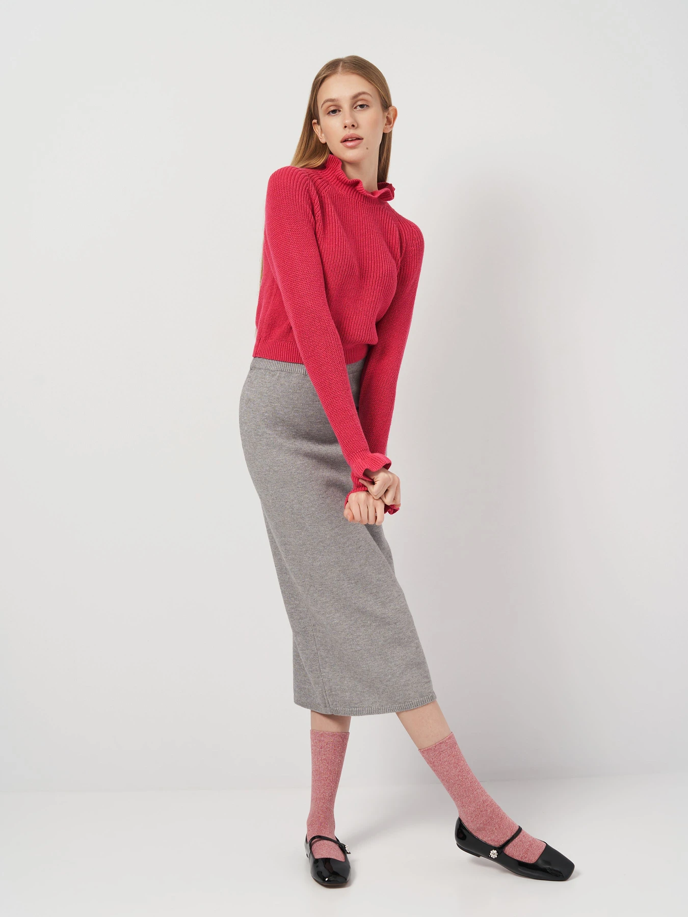Худі та світшоти H&M модель 9148682arl_Малиновый Фото