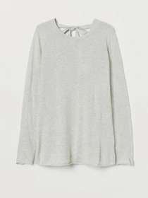 Худі та світшоти H&M модель 9130182sdm_Светло-серый Фото