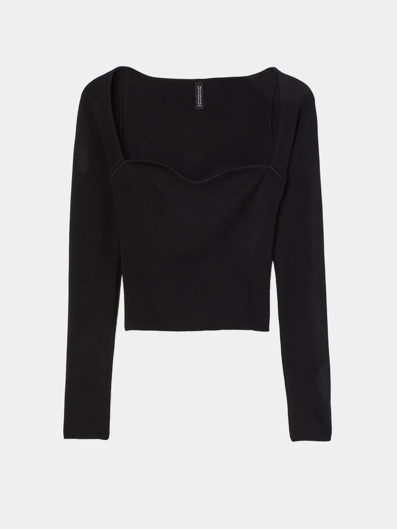 Худи и свитшоты H&M модель 9540873wer_Черный Фото