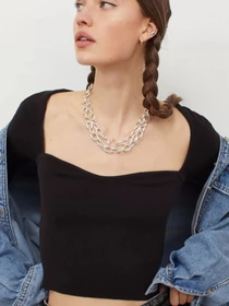 Худи и свитшоты H&M модель 9540873wer_Черный Фото