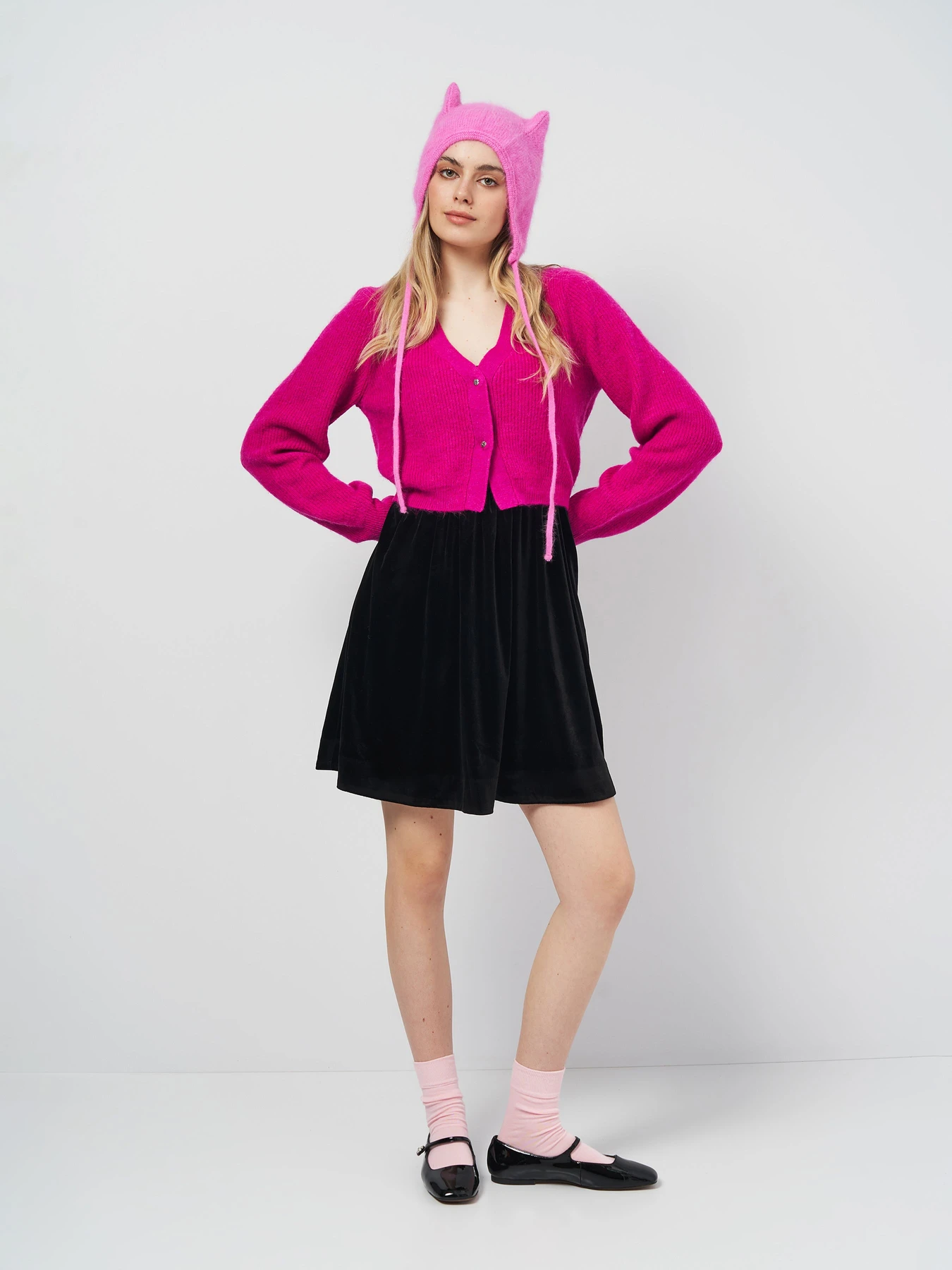 Худі та світшоти H&M модель 1127287arl_Фуксия Фото