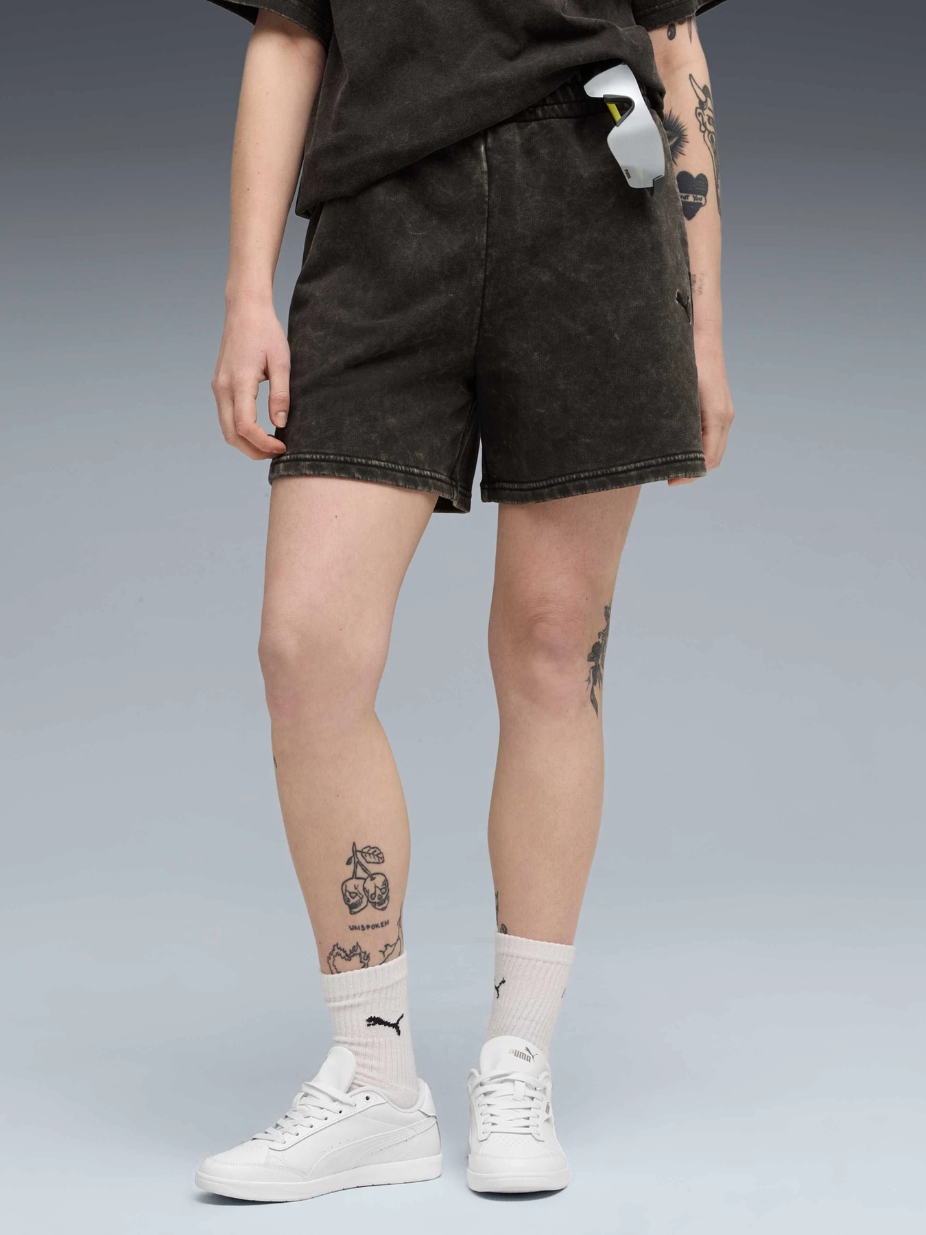 Шорты PUMA Ess Elevated Wash Shorts модель 688105 Шорты PUMA Ess Elevated Wash Shorts модель 688105 Фото