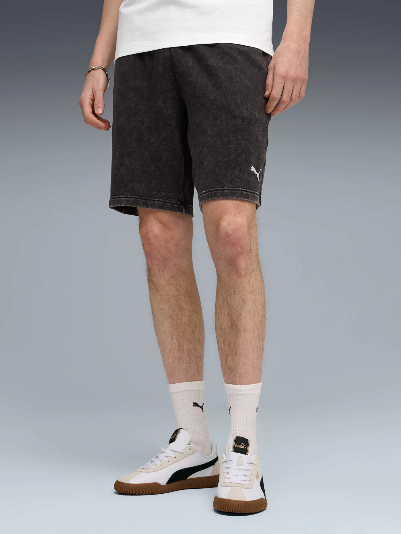Шорты PUMA Ess Elevated Wash Shorts модель 688052 Фото