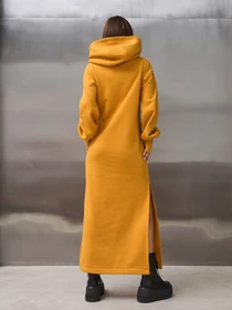 Платья ISSA Plus модель 14899_горчичный Фото
