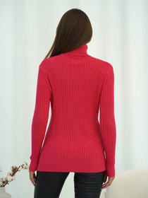 Свитры и кардиганы ISSA Plus модель WN20-575_малиновый Фото