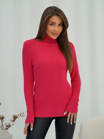 Свитры и кардиганы ISSA Plus модель WN20-575_малиновый Фото
