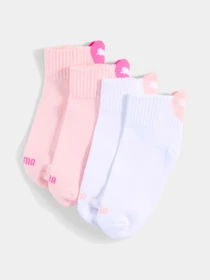 Носки и гольфы PUMA Kids Heart Logo Quarter модель 938652 Фото