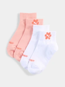Носки и гольфы PUMA Kids Flower Quarter 2p модель 938647 Фото