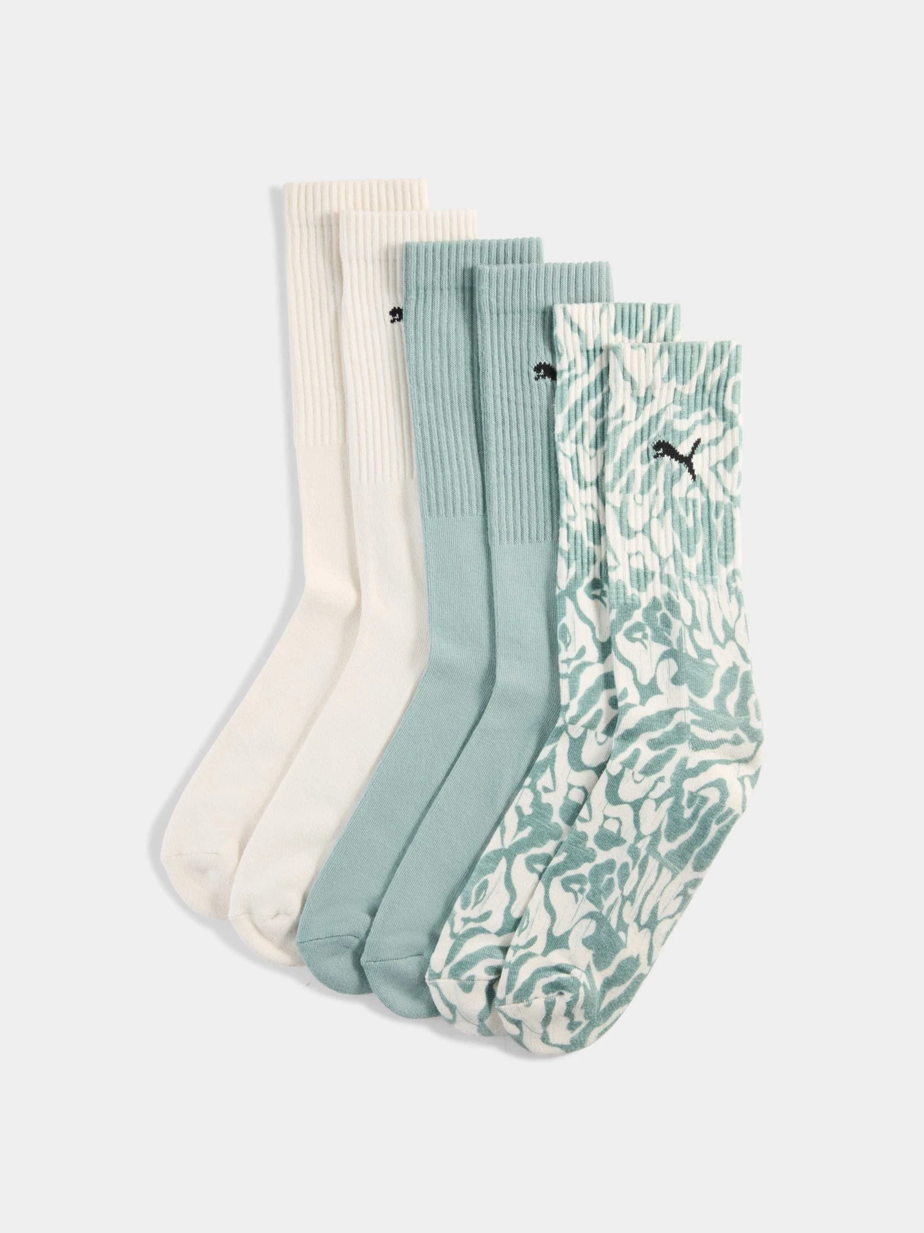 Носки и гольфы PUMA Unisex Printed Crew 3p модель 938641 Носки и гольфы PUMA Unisex Printed Crew 3p модель 938641 Фото
